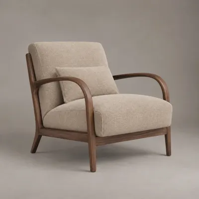 Grove lounge chair — alternate finish comparison