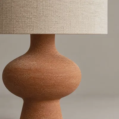 Dune table lamp — primary finish — material detail