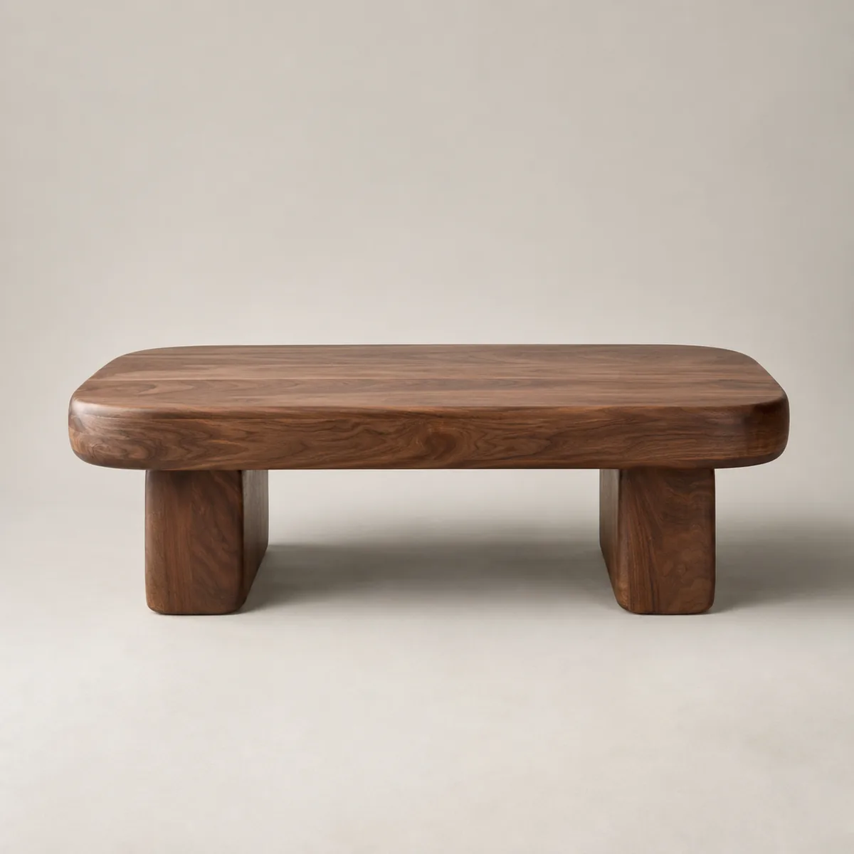 Arc coffee table — front